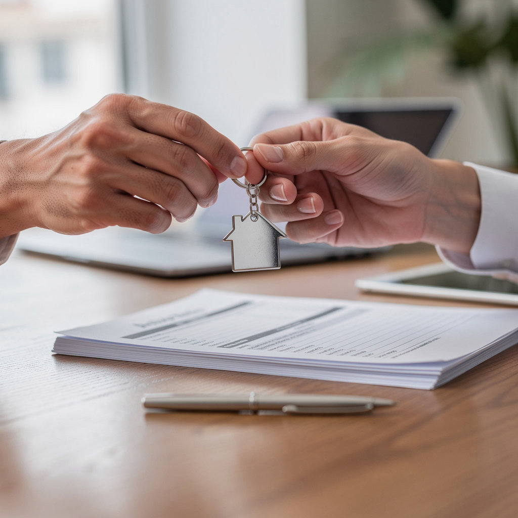 Active Realty Inc agent Cameron J. Yu discussing real estate services with clients in San Diego, CA